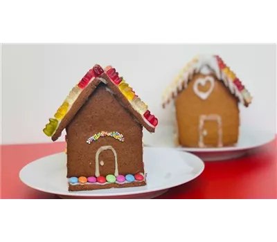 Workshop: Lebkuchenhaus basteln mit Kindern